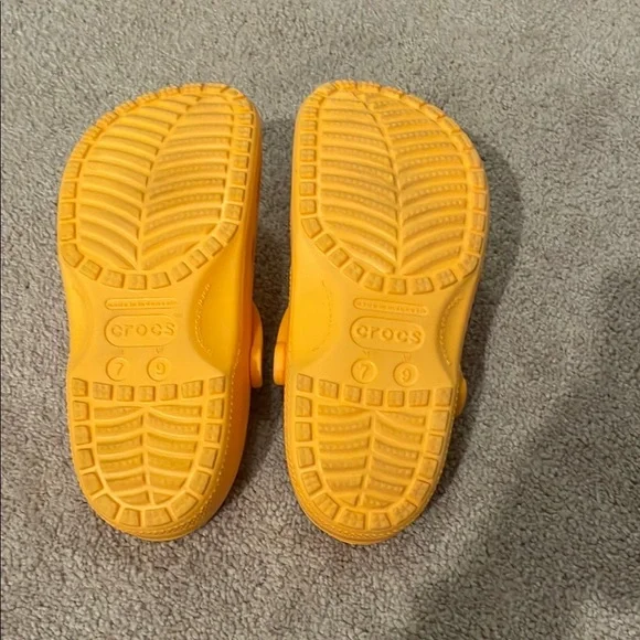 CROCS Women's Sandals - Bright Orange - Picture 3 of 4